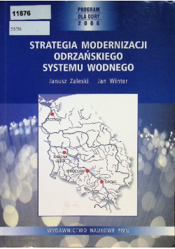 Strategia modernizacji odrzańskiego systemu wodnego