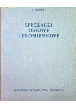 Sprężarki osiowe i promieniowe