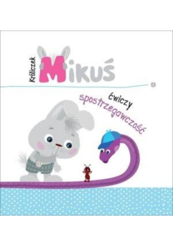 Króliczek Mikuś ćwiczy spostrzegawczość