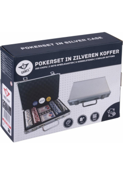 Zestaw do pokera 200szt dice chips