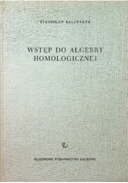 Wstęp do algebry homologicznej
