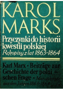 Przyczynki do Historii kwestii polskiej. Rękopisy z lat 1863 - 1864