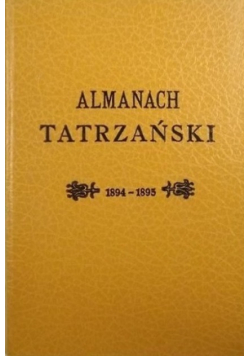 Almanach tatrzański pod kierunkiem literackim Ewana