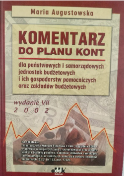 Komentarz do planu kont