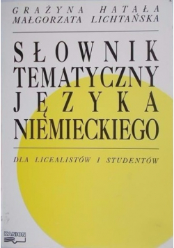 Słownik tematyczny języka niemieckiego
