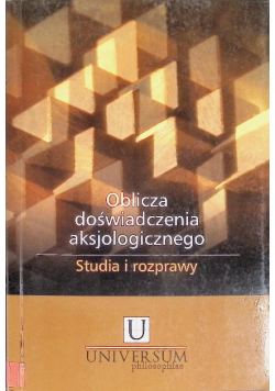 Oblicza doświadczenia aksjologicznego