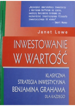 Inwestowanie w wartość
