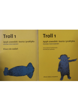 Troll 1 język szwedzki teoria i praktyka poziom podstawowy Część 1  i 2