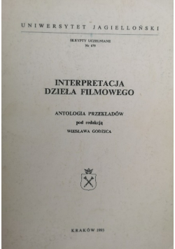 Interpretacja dzieła Filmowego