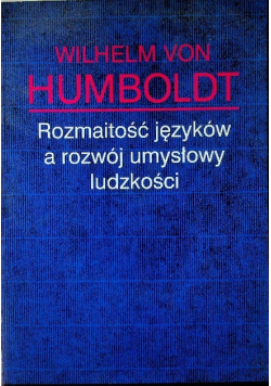 Rozmaitość języków a rozwój umysłowy ludzkości