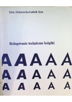 Redagowanie techniczne książki