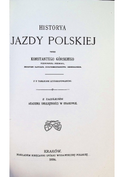 Historya Jazdy Polskiej