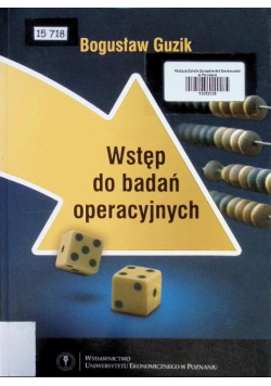 Wstęp do badań operacyjnych