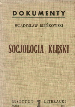 Socjologia klęski