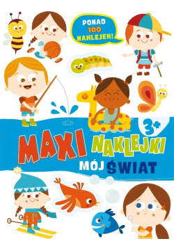 Maxi naklejki mój świat