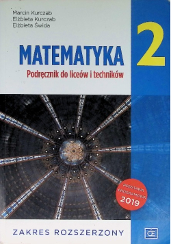 Matematyka 2 Podręcznik Zakres rozszerzony