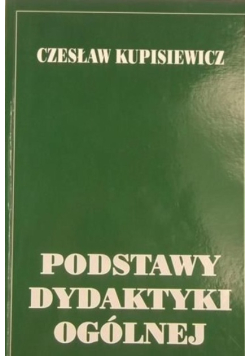 Podstawy dydaktyki ogólnej