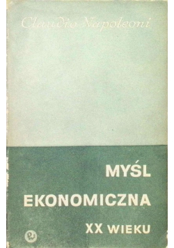Myśl ekonomiczna XX wieku