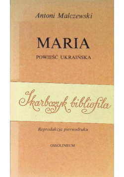 Maria powieść Ukraińska