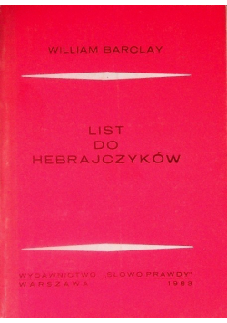 List do Hebrajczyków