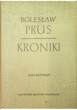 Prus Kroniki Tom 9