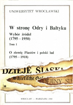 W stronę Odry i Bałtyku Tom III