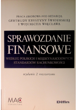 Sprawozdanie finansowe
