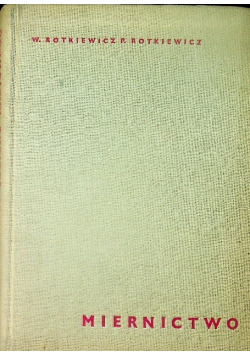 Miernictwo