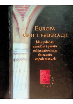 Europa unii i federacji
