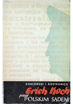 Erich Koch przez Polskim sądem