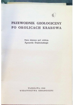 Przewodnik geologiczny po okolicach Krakowa