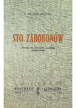 Sto zabobonów