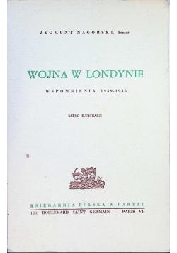 Wojna w Londynie