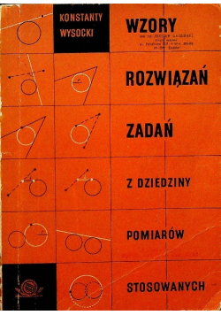 Wzory rozwiązań zadań z dziedziny pomiarów stosowanych