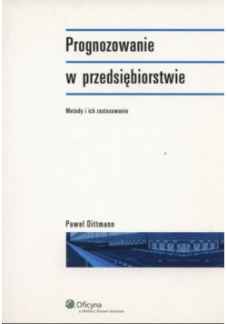 Prognozowanie w przedsiębiorstwie