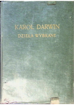 Darwin Dzieła wybrane Tom II