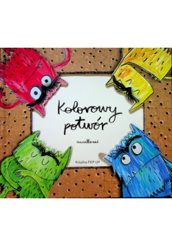 Kolorowy potwór. Książka Pop-up