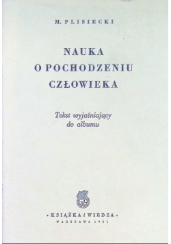Nauka o pochodzeniu człowieka