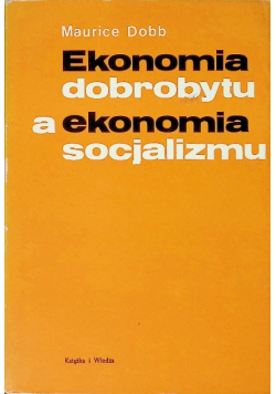 Ekonomia dobrobytu a ekonomia socjalizmu