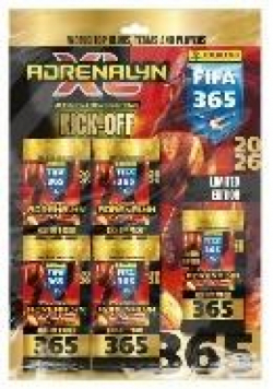 Saszetka z kartami Fifa 365 Adrenalyn XL 2026