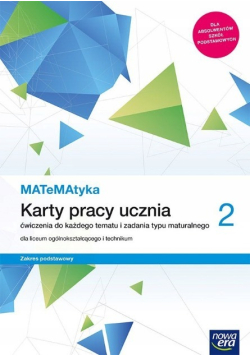 Matematyka Klasa 2 Karty pracy ucznia  Zakres podstawowy
