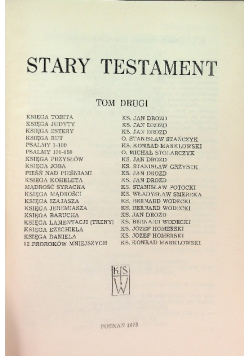 Stary Testament Tom 2