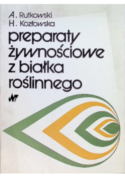Preparaty żywnościowe z białka roślinnego