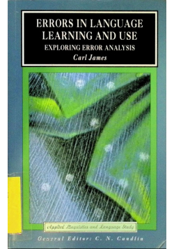 Errors in language learning and use