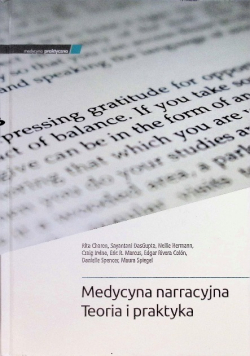 Medycyna narracyjna teoria i praktyka