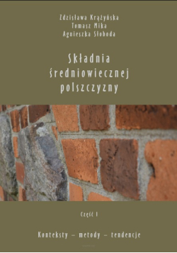Składnia średniowiecznej polszczyzny Część 1
