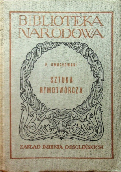 Sztuka Rymotwórcza