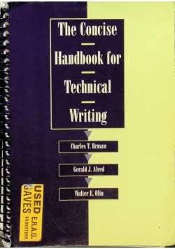 Handbook of Technical Writing
