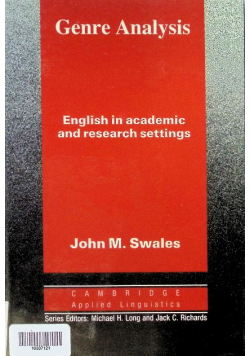 Genre Analysis