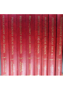 Przeglądowy atlas świata Tom 1 do 8